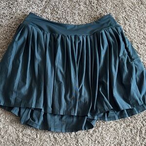 Adidas Pleated Golf Skirt in Dark Teal